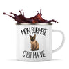 Mug Métal Émaillé Mon Burmese c'est ma vie