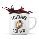 Mug Métal Émaillé Mon Tonkinois c'est ma vie