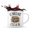 Mug Métal Émaillé Le bricolage c'est la vie
