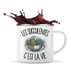 Mug Métal Émaillé Les succulentes c'est la vie