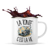 Mug Métal Émaillé La tonte c'est la vie