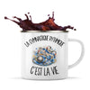 Mug Métal Émaillé La gymnastique rythmique c'est la vie