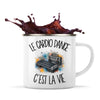 Mug Métal Émaillé Le cardio dance c'est la vie