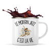 Mug Métal Émaillé Le modern jazz c'est la vie