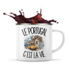 Mug Métal Émaillé Le Portugal c'est la vie