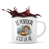 Mug Métal Émaillé Le Portugal c'est la vie