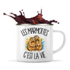 Mug Métal Émaillé Les marmottes c'est la vie