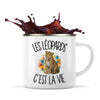 Mug Métal Émaillé Les léopards c'est la vie