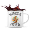 Mug Métal Émaillé Les kangourous c'est la vie