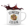 Mug Métal Émaillé Les paresseux c'est la vie