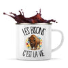 Mug Métal Émaillé Les bisons c'est la vie