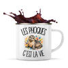 Mug Métal Émaillé Les phoques c'est la vie