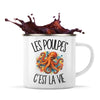 Mug Métal Émaillé Les poulpes c'est la vie