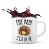 Mug Métal Émaillé Être instit c'est la vie