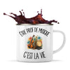 Mug Métal Émaillé Être prof de musique c'est la vie