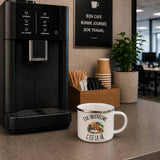 Mug Métal Émaillé Être bibliothécaire c'est la vie