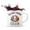 Mug Métal Émaillé Être agent territorial c'est la vie