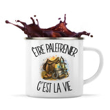 Mug Métal Émaillé Être palefrenier c'est la vie