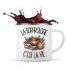 Mug Métal Émaillé La sophrologie c'est la vie
