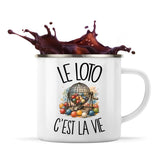 Mug Métal Émaillé Le loto c'est la vie