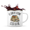 Mug Métal Émaillé Le club de lecture c'est la vie
