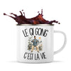 Mug Métal Émaillé Le qi gong c'est la vie
