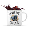 Mug Métal Émaillé La boxe thaïe c'est la vie
