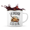 Mug Métal Émaillé La bachata c'est la vie