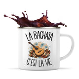 Mug Métal Émaillé La bachata c'est la vie