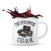 Mug Métal Émaillé Être développeuse c'est la vie