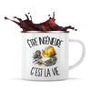 Mug Métal Émaillé Être ingénieure c'est la vie