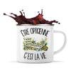 Mug Métal Émaillé Être opticienne c'est la vie