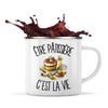 Mug Métal Émaillé Être pâtissière c'est la vie