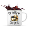 Mug Métal Émaillé Être professeure c'est la vie