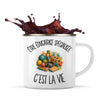 Mug Métal Émaillé Être éducatrice spécialisée c'est la vie