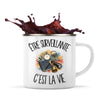 Mug Métal Émaillé Être surveillante c'est la vie