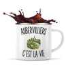 Mug Métal Émaillé Aubervilliers c’est la vie