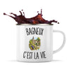 Mug Métal Émaillé Bagneux c’est la vie