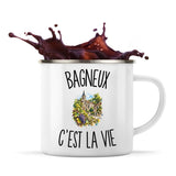 Mug Métal Émaillé Bagneux c’est la vie