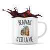 Mug Métal Émaillé Beauvais c’est la vie