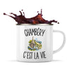 Mug Métal Émaillé Chambéry c’est la vie
