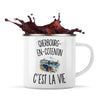 Mug Métal Émaillé Cherbourg-en-Cotentin c’est la vie