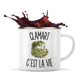 Mug Métal Émaillé Clamart c’est la vie