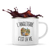 Mug Métal Émaillé L’Angleterre c’est la vie