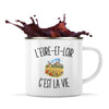 Mug Métal Émaillé L’Eure-et-Loir c’est la vie