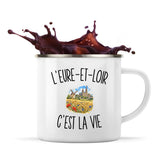 Mug Métal Émaillé L’Eure-et-Loir c’est la vie
