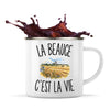Mug Métal Émaillé La Beauce c’est la vie