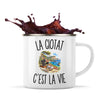 Mug Métal Émaillé La Ciotat c’est la vie
