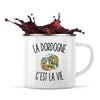 Mug Métal Émaillé La Dordogne c’est la vie