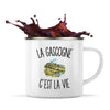 Mug Métal Émaillé La Gascogne c’est la vie